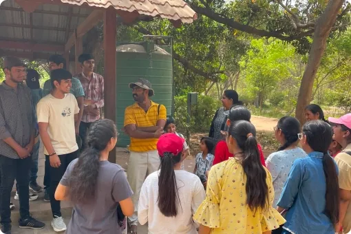 A talk under the trees